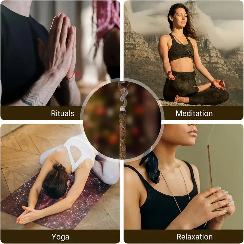 Incenso Artesanal Natural –Jasmim | Aromas Espirituais para Purificação e Serenidade – Luar Arcano