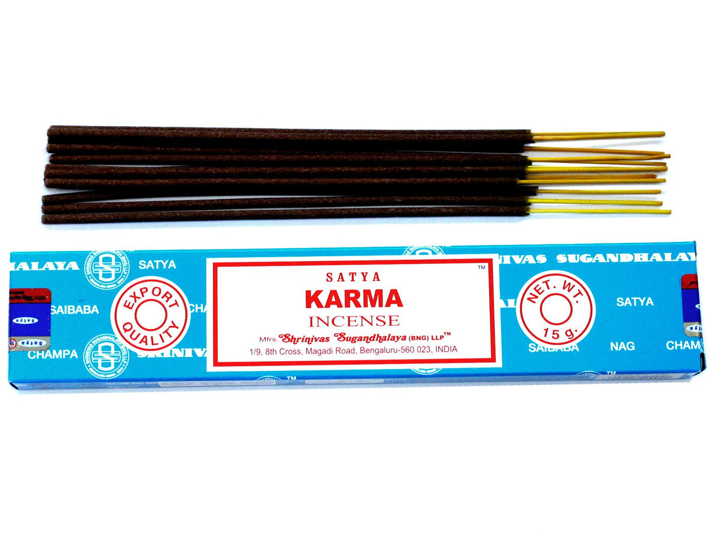 Varetas de Incenso Satya 15 g - Karma