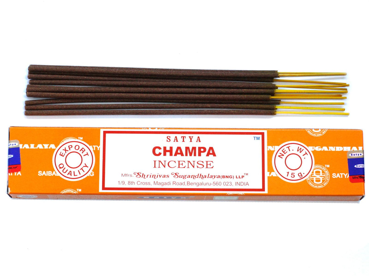 Varetas de incenso Satya 15 g - Champa