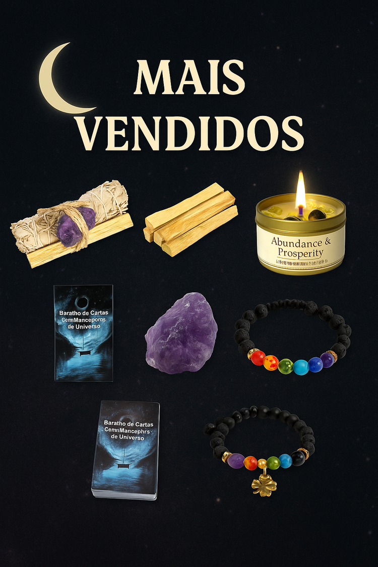 Mais Vendidos | Produtos Esotéricos, Cristais e Itens de Purificação – Luar Arcano