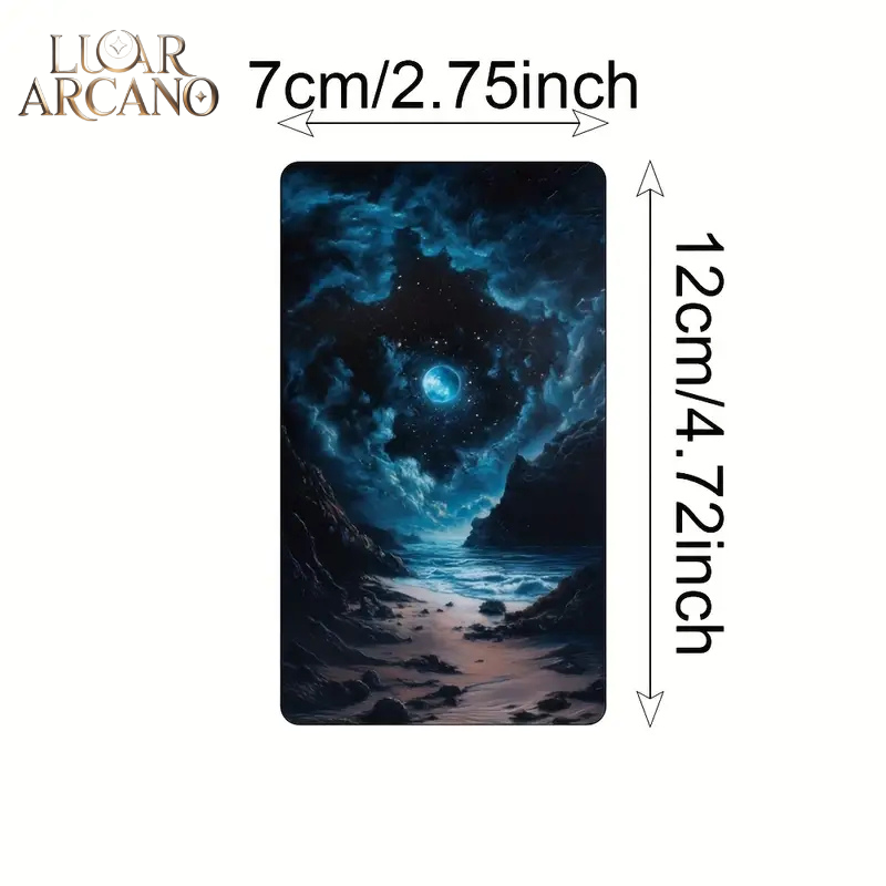 Baralho Oracular “Mensagens do Universo” – 54 Cartas Inspiradoras em Português | Luar Arcano