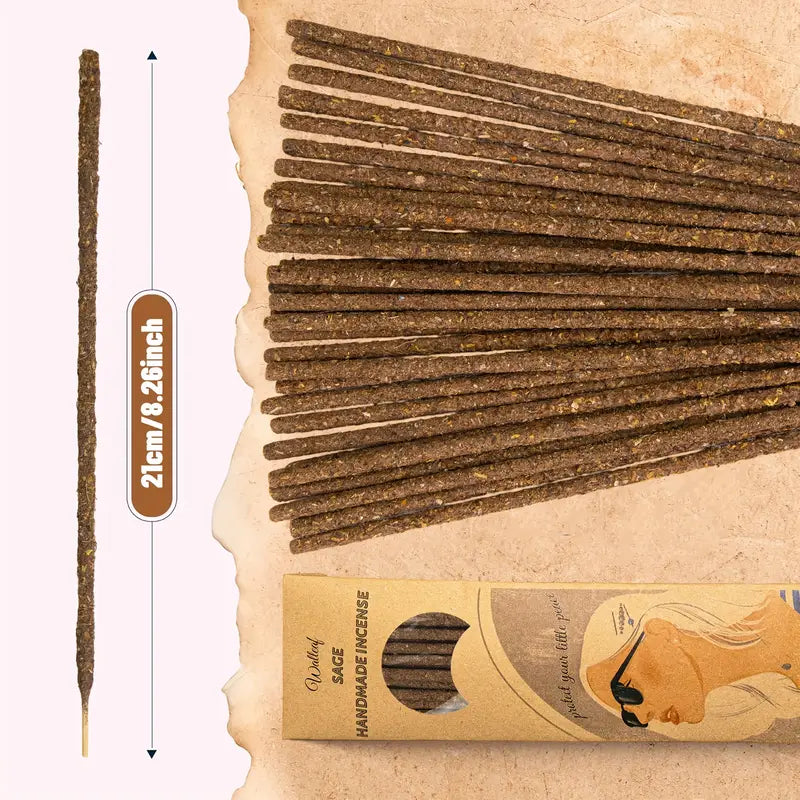 Incenso Artesanal Natural –Jasmim | Aromas Espirituais para Purificação e Serenidade – Luar Arcano