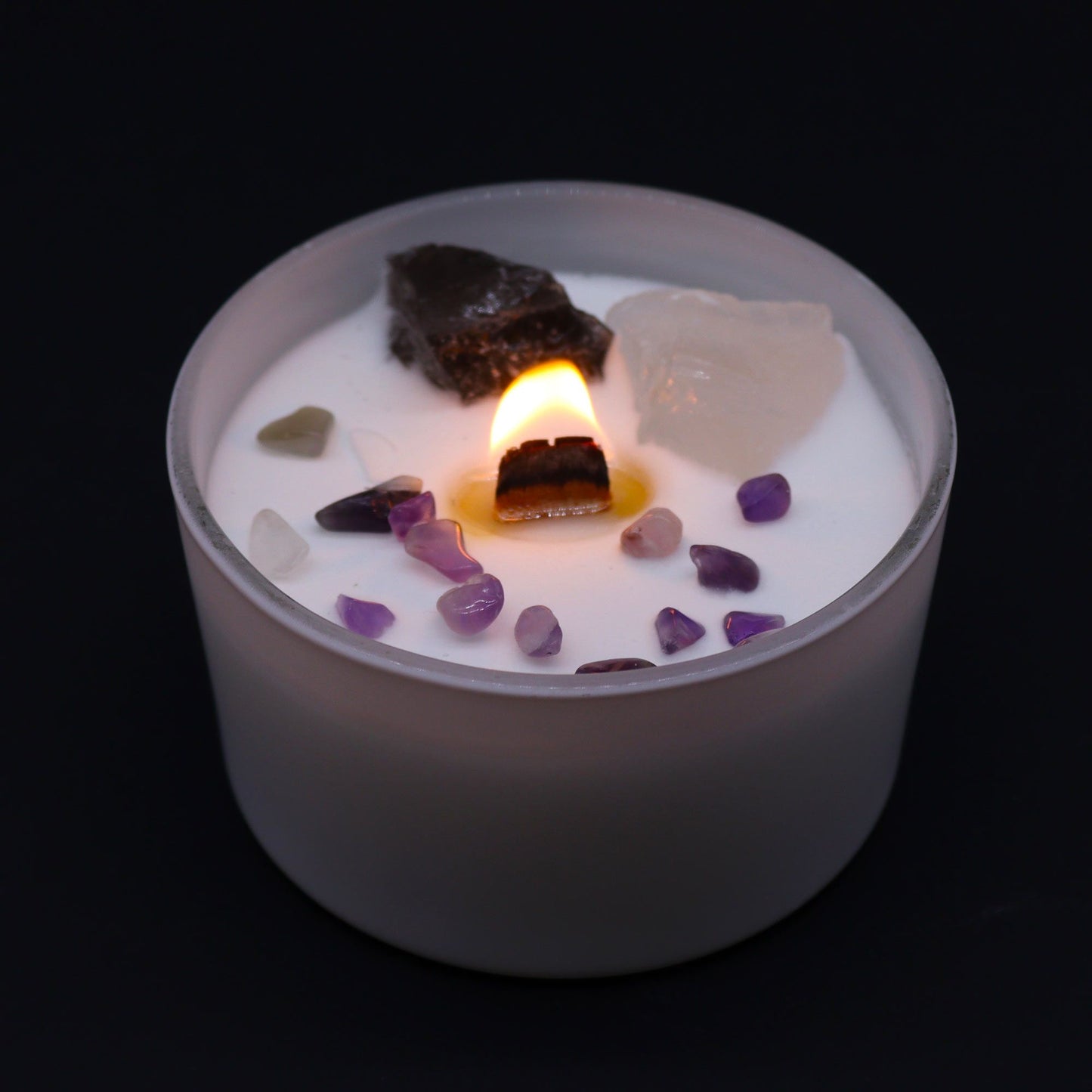 Velas de Cristal de Chakra  - Chakra Coronal