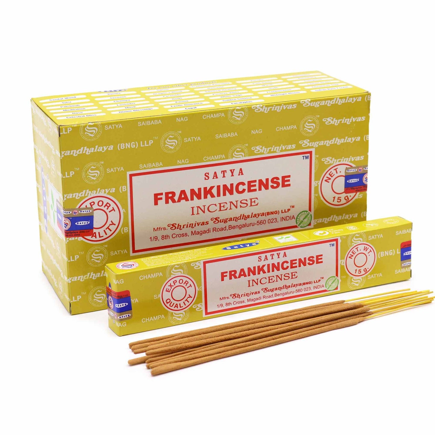 Varetas de Incenso Satya 15 gm- Frankincense