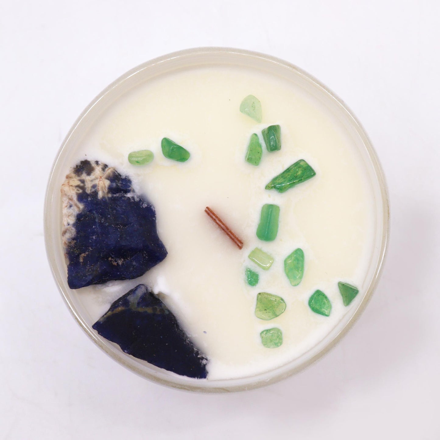 Velas de Cristal de Chakra  - Chakra da garganta