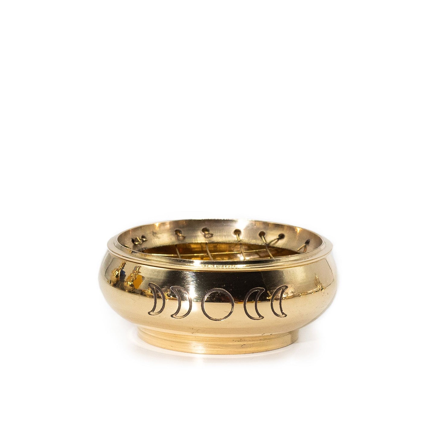 Grande frasco de incenso de carvão - Fases da lua