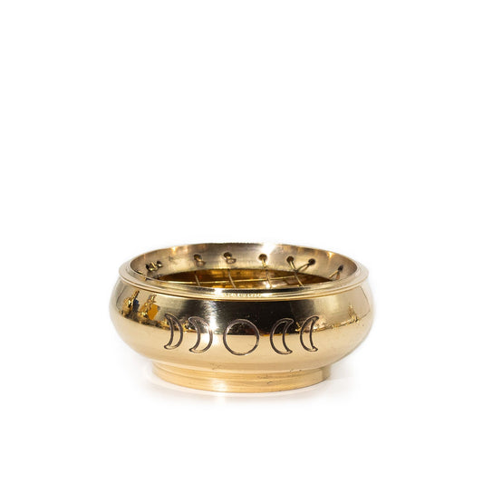 Grande frasco de incenso de carvão - Fases da lua