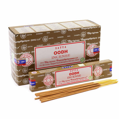 Varetas de incenso Satya 15 g - Oodh