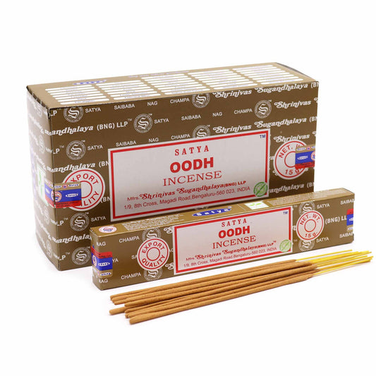 Varetas de incenso Satya 15 g - Oodh