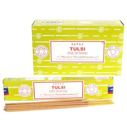 Varetas de incenso Satya 15 g - Tulsi