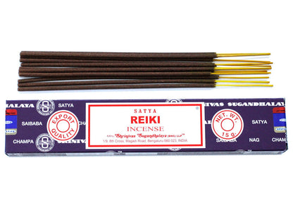 Varetas de incienso Satya 15 g - Reiki