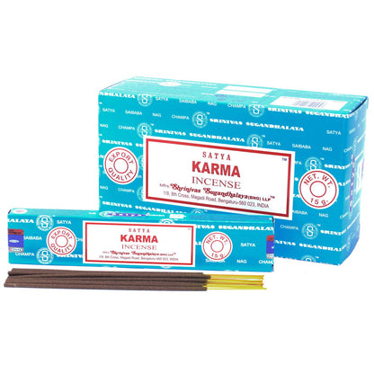 Varetas de Incenso Satya 15 g - Karma