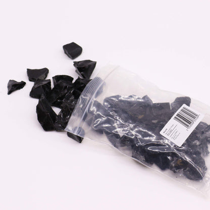 Cristais em bruto (500 g) - Obsidiana Negra