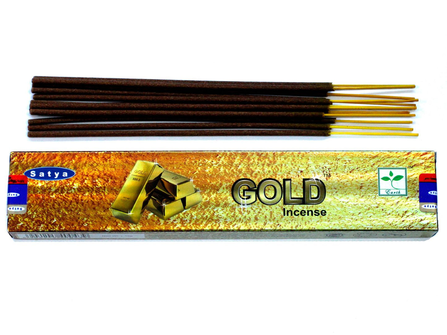 Varetas de Incenso Satya 15 g - Ouro