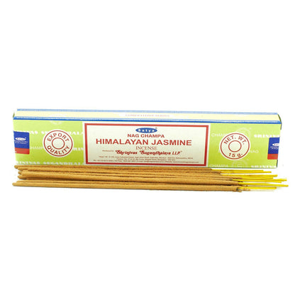 Varetas de incenso Satya 15 g - Jasmim do Himalaia