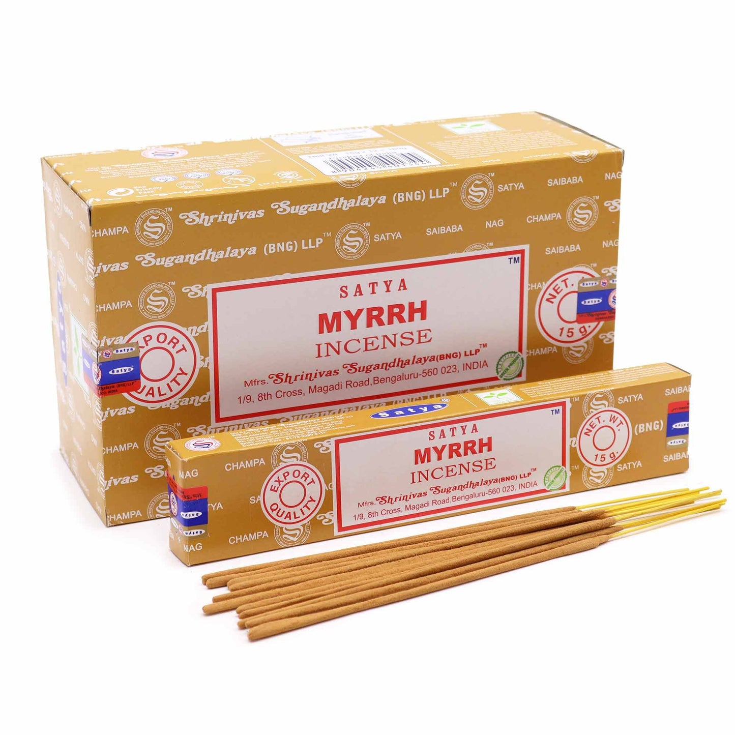 Incenso Satya Sticks 15g - Mirra